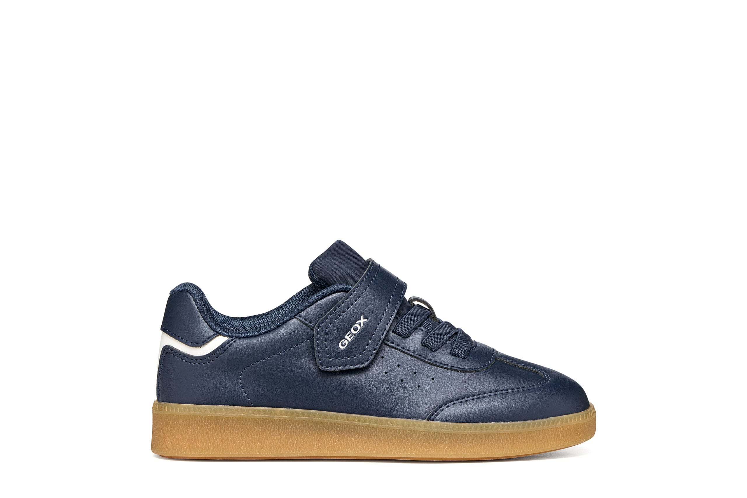 Geox παιδικά ανατομικά sneakers για αγόρι μπλέ navy