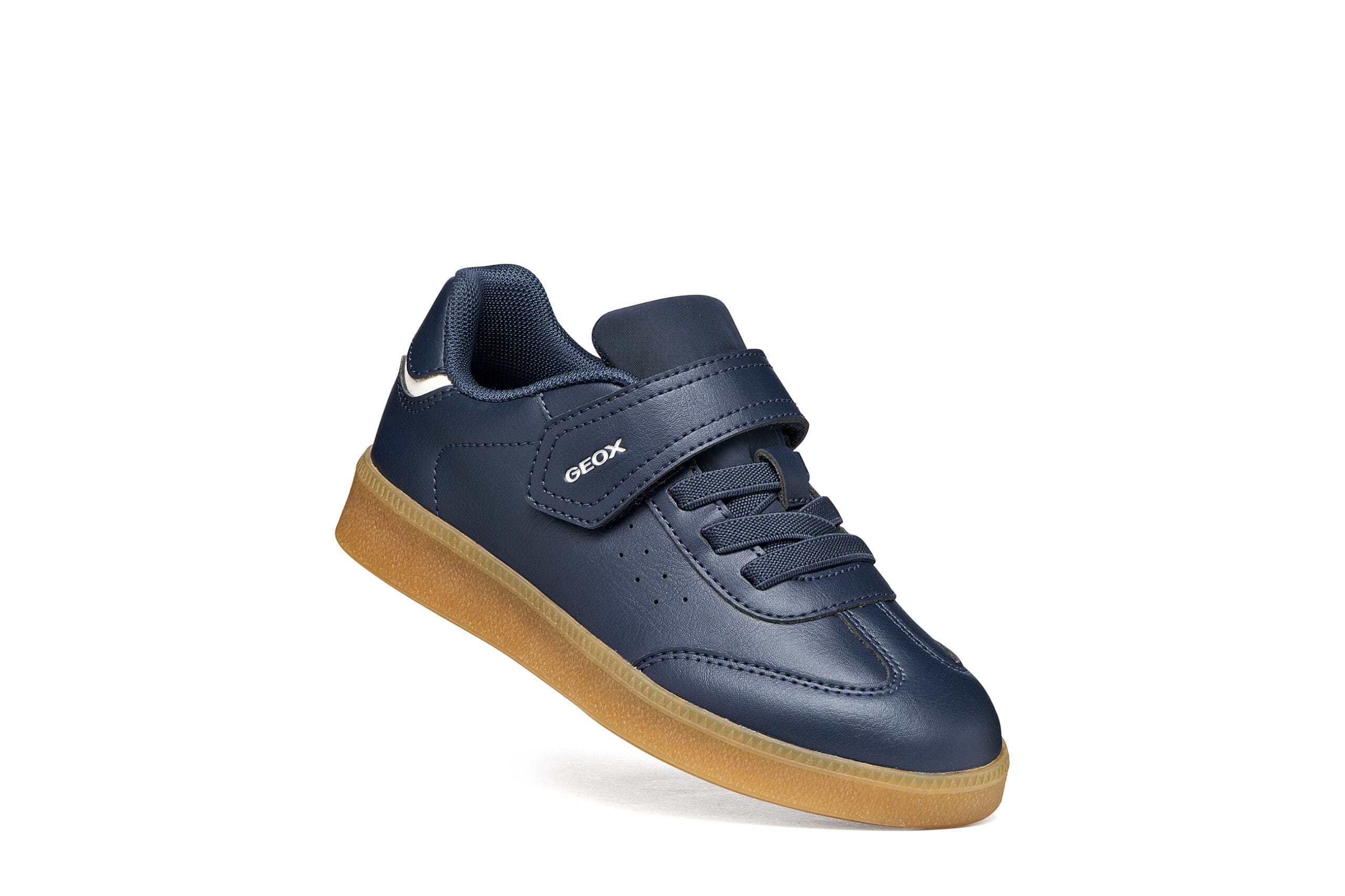 Geox παιδικά ανατομικά sneakers για αγόρι μπλέ navy - Image 4