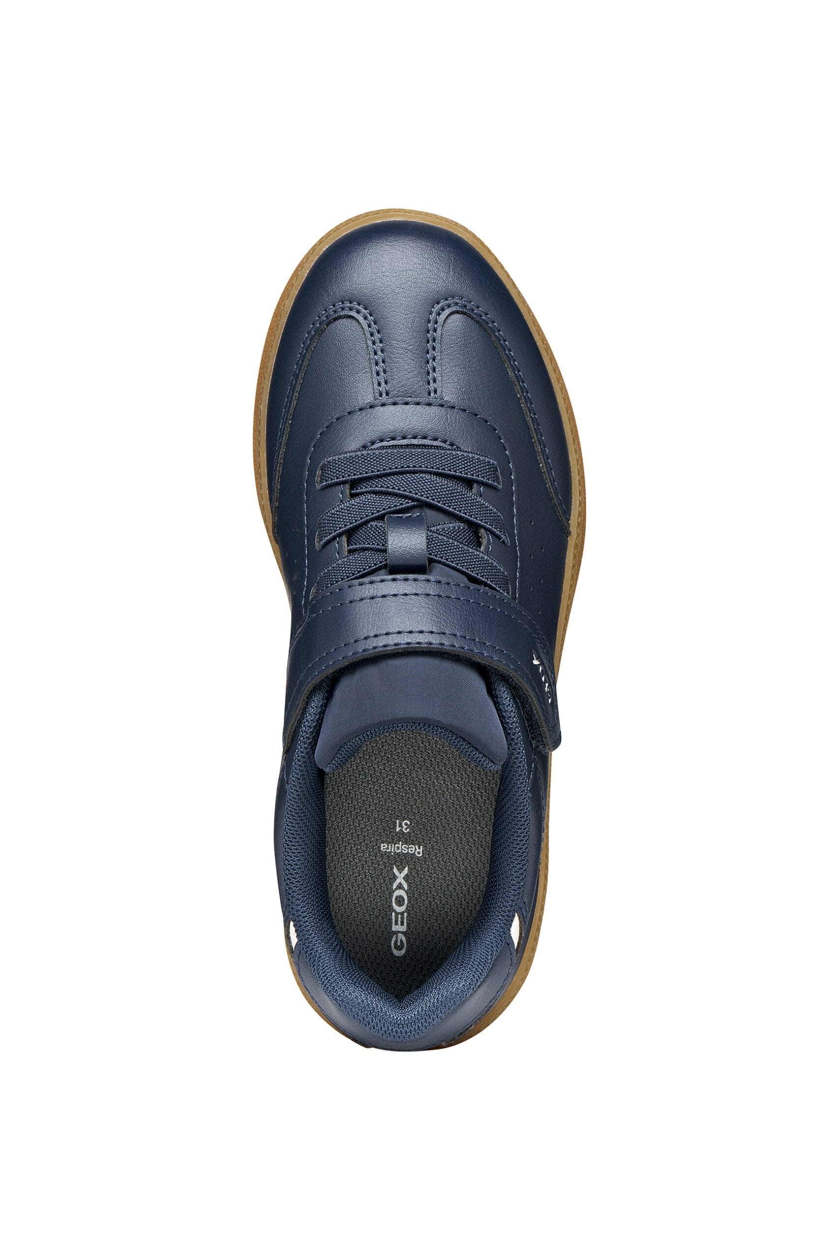 Geox παιδικά ανατομικά sneakers για αγόρι μπλέ navy - Image 5