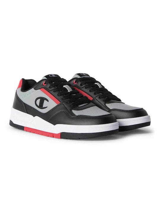 Champion εφηβικά ανατομικά sneakers για αγόρι μαύρο/γκρί - Image 3