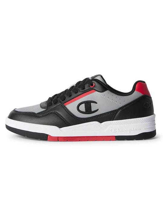 Champion εφηβικά ανατομικά sneakers για αγόρι μαύρο/γκρί - Image 2