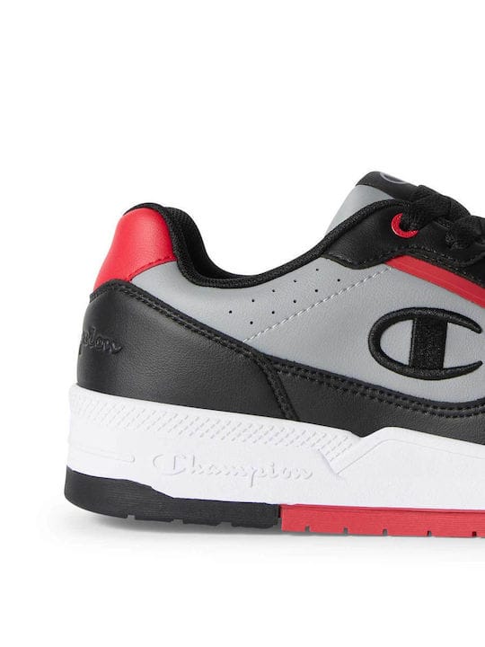 Champion εφηβικά ανατομικά sneakers για αγόρι μαύρο/γκρί - Image 6