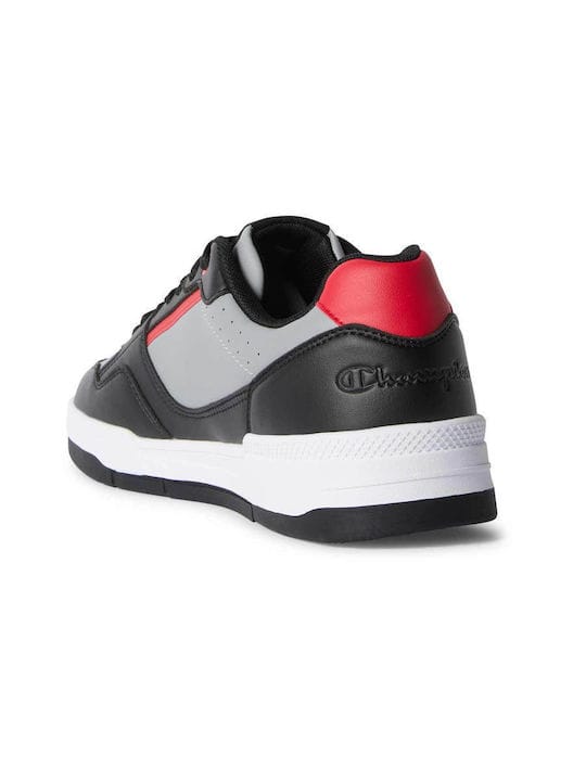 Champion εφηβικά ανατομικά sneakers για αγόρι μαύρο/γκρί - Image 4