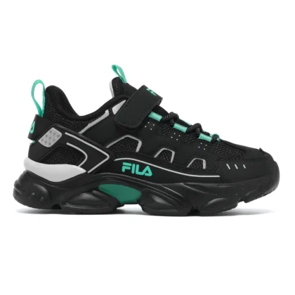 Fila παιδικά ανατομικά αθλητικά Memory Spinel 3 V με Memory Foam για αγόρι μαύρο